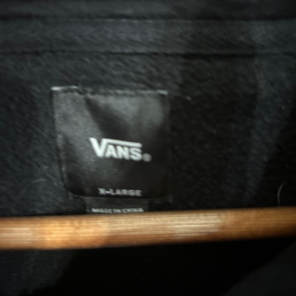 EUC youth size XL Vans Classic Black Hoodie Sweatshirt with Van’s icon - Picture 3 of 6